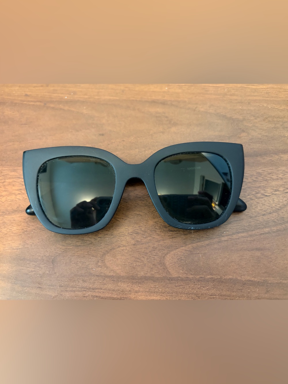 Tom’s Cat Eyed Sunglasses with Green Lenses